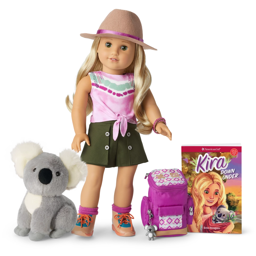 American Girl Best Sellers Kira Bailey™ Doll, Book & Accessories 3 American Girl Best Sellers Kira Bailey™ Doll, Book & Accessories