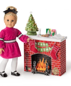 American Girl Julie’s™ Christmas Fireplace