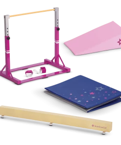 American Girl Gymnastics Set