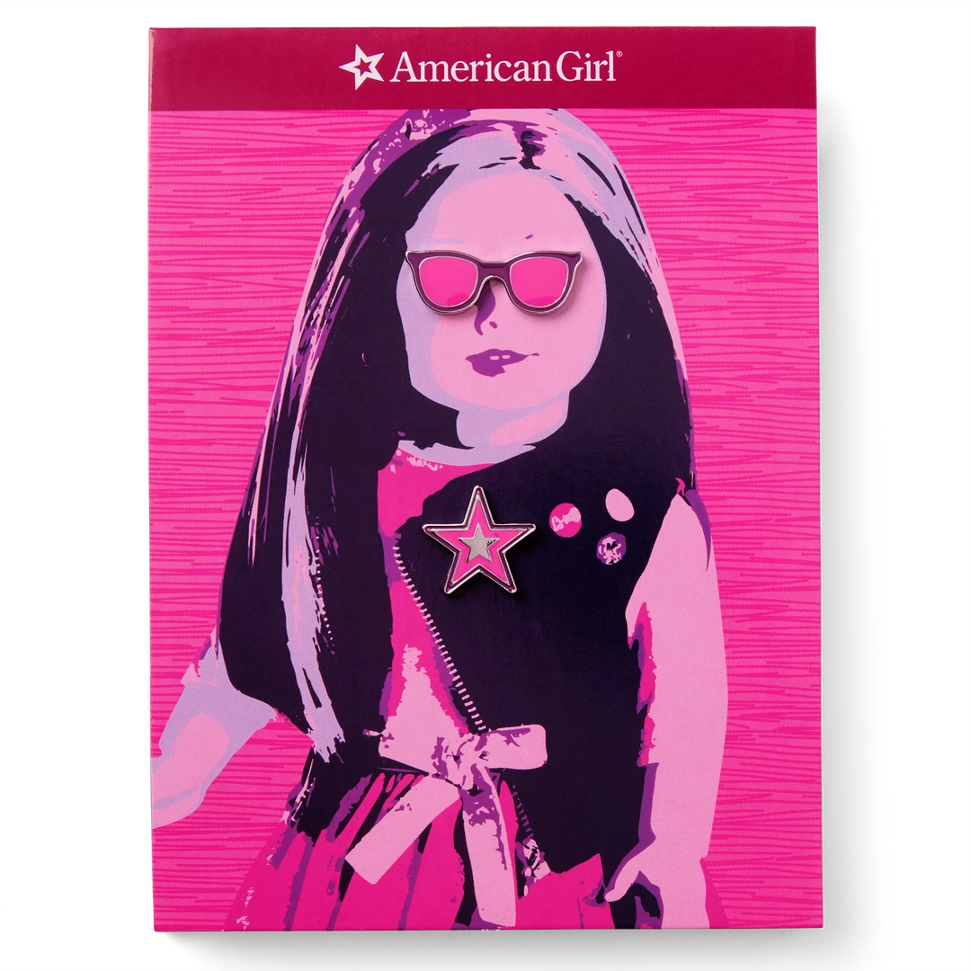 American Girl Pin 2-Pack For Girls 3 American Girl Pin 2-Pack For Girls