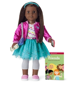 American Girl Ages 6+ Truly Me™ Doll #80 + Sparkle & Shine Accessories