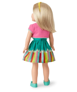 American Girl Colorful ABCs Outfit For WellieWishers™ Dolls
