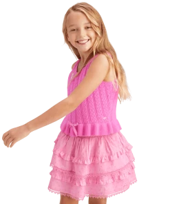 Ages 6+ American Girl® X LoveShackFancy Rosy Ruffles Skirt Outfit Bundle For Girls