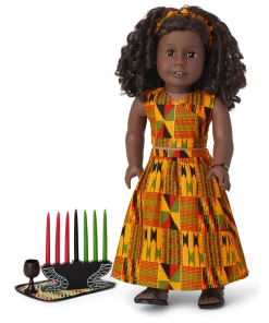 American Girl Kwanzaa Celebration Outfit For 18-inch Dolls