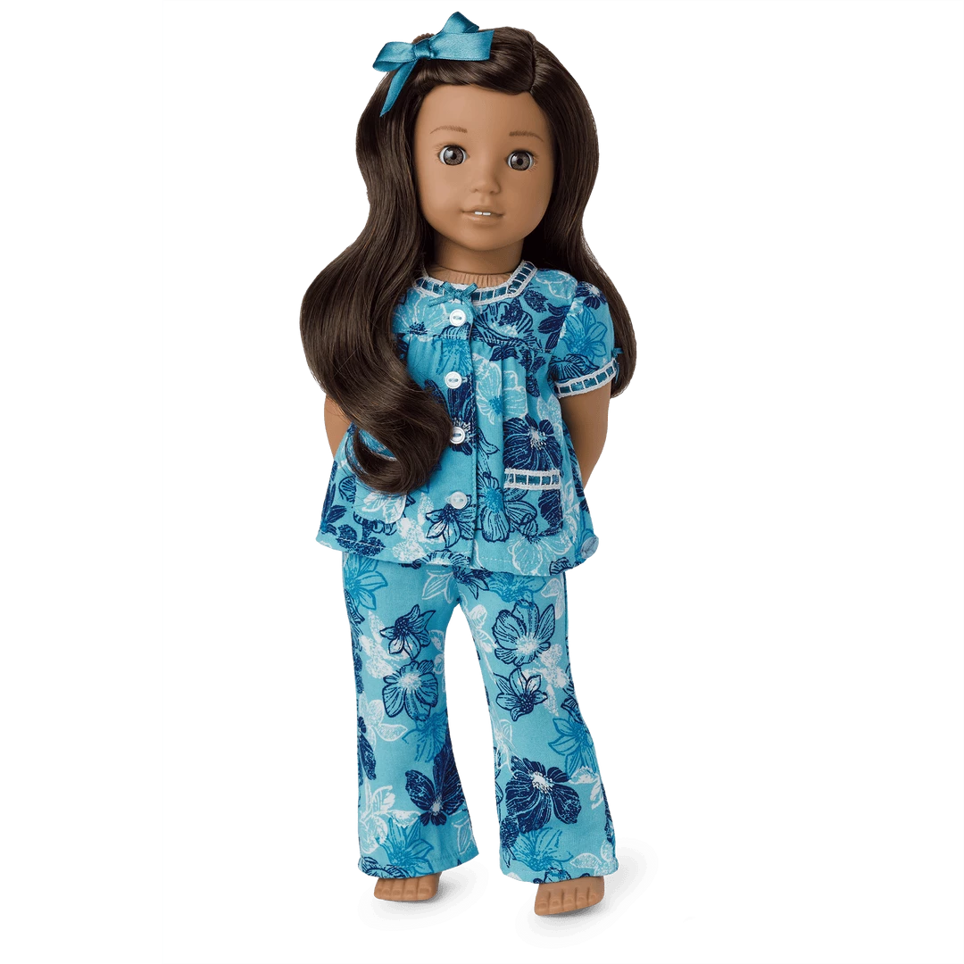 American Girl Ages 8+ Nanea’s™ Floral Pajamas For 18-inch Dolls 3 American Girl Ages 8+ Nanea’s™ Floral Pajamas For 18-inch Dolls