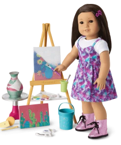 American Girl Ages 6+ Art Class Set