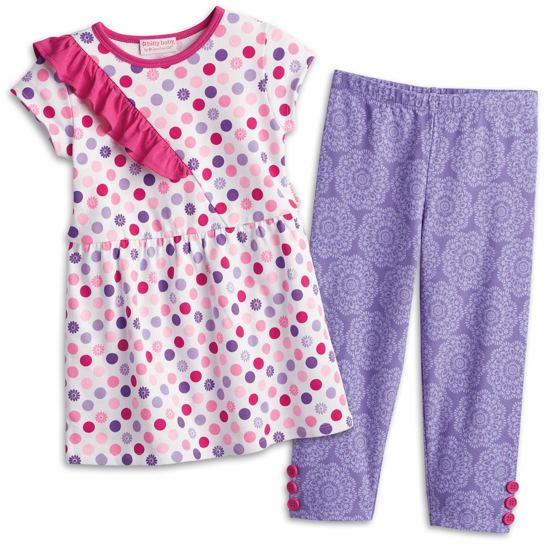 American Girl Reindeer PJ Top & Pants For Little Girls Girl Pajamas 2 American Girl Reindeer PJ Top & Pants For Little Girls Girl Pajamas