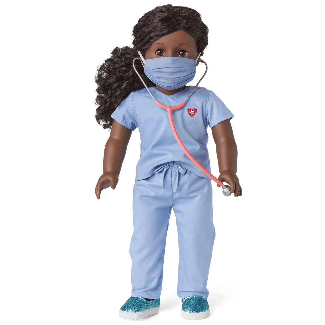 American Girl Ages 6+ Checkup Outfit & Puppies Set 6 American Girl Ages 6+ Checkup Outfit & Puppies Set