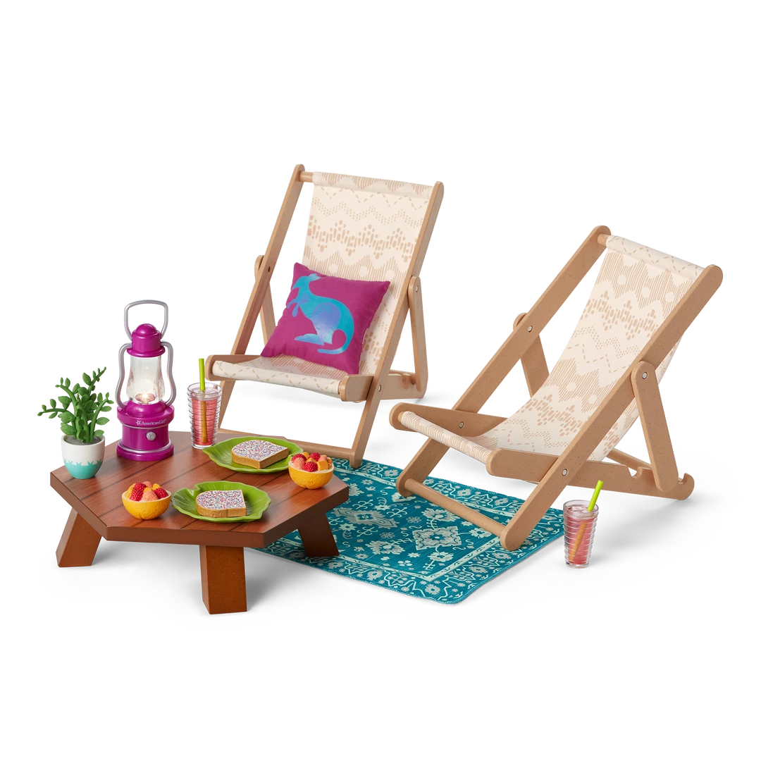 American Girl Ages 8+ Kira’s™ Comfy Camping Accessories 3 American Girl Ages 8+ Kira’s™ Comfy Camping Accessories