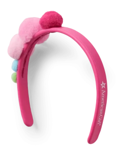 American Girl Plenty Of Poms Headband For 18-inch Dolls 7 American Girl Plenty Of Poms Headband For 18-inch Dolls