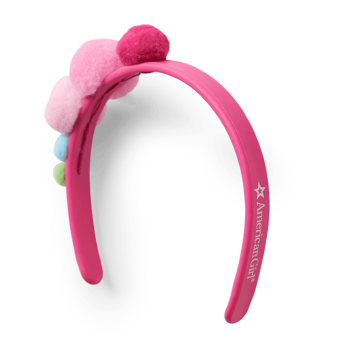 American Girl Plenty Of Poms Headband For 18-inch Dolls 5 American Girl Plenty Of Poms Headband For 18-inch Dolls