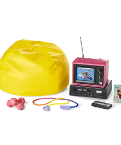 American Girl Courtney's™ TV, Fitness Accessories & Fitness Outfit Ages 8+ 14 American Girl Courtney's™ TV, Fitness Accessories & Fitness Outfit Ages 8+
