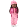 American Girl Makena’s™ Pink Puffer & Joggers Outfit For 18-inch Dolls Ages 8+