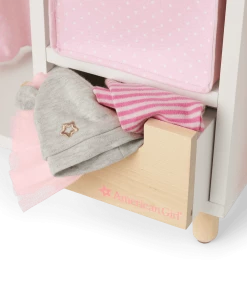 American Girl Best Sellers Dots & Blooms Changing Table With Storage 11 American Girl Best Sellers Dots & Blooms Changing Table With Storage