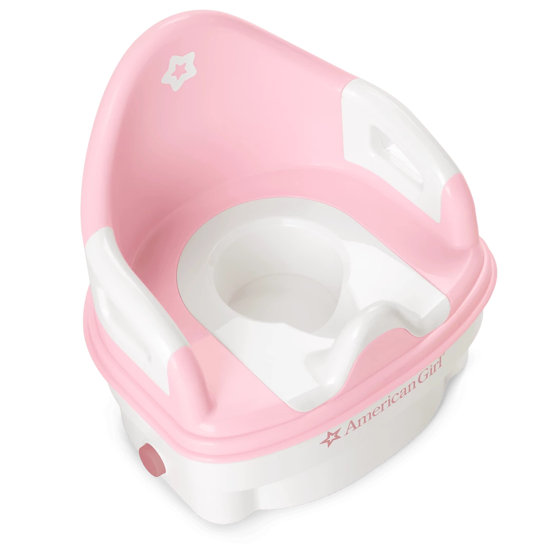 American Girl Bitty's™ Let's Go Potty Set Ages 18m+ 4 American Girl Bitty's™ Let's Go Potty Set Ages 18m+