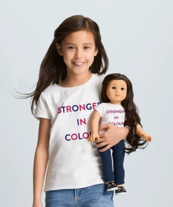 American Girl Prabal Gurung Stronger In Colour Shirt For Girls & 18-inch Dolls