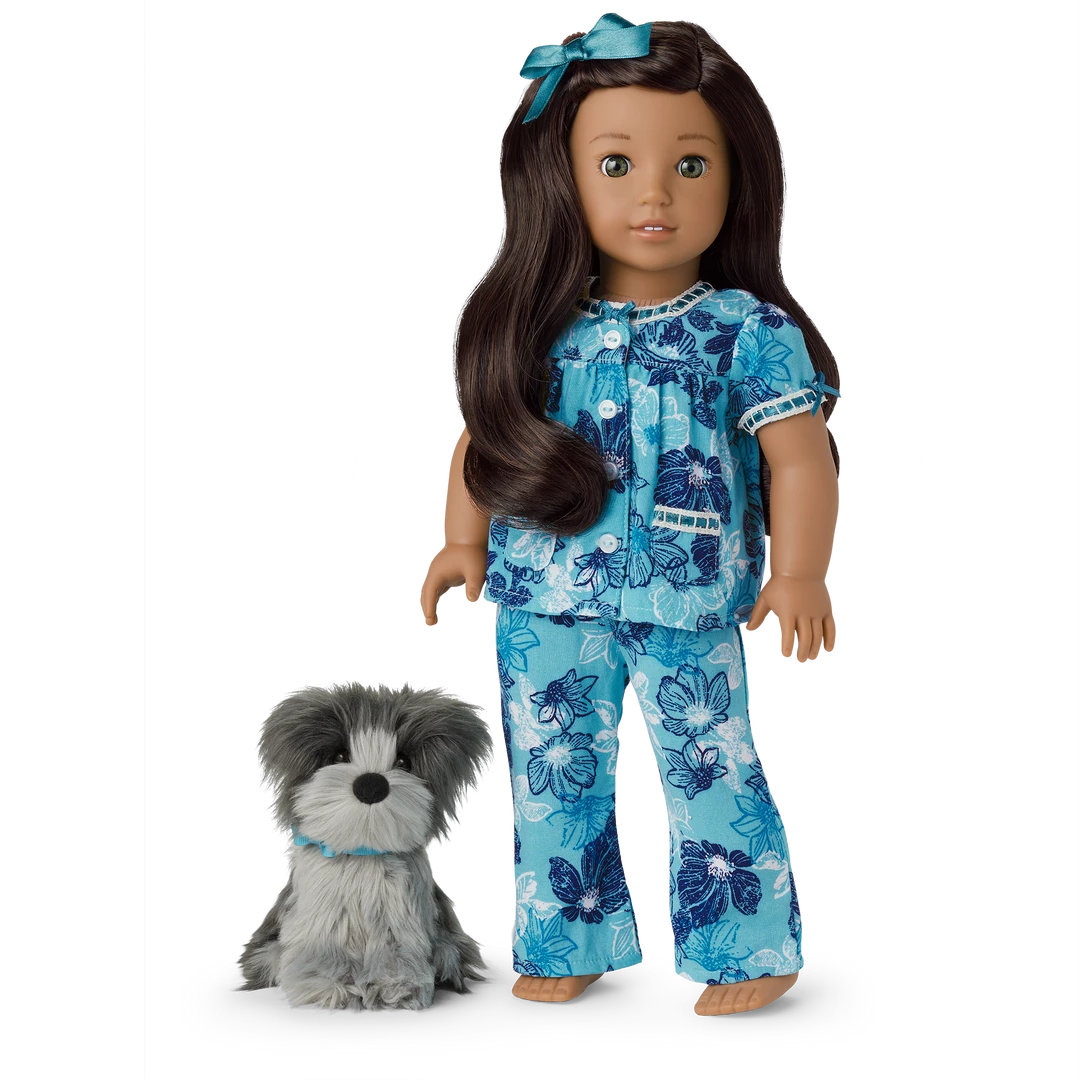 American Girl Nanea’s™ Floral Pajamas & Dog New Arrivals 3 American Girl Nanea’s™ Floral Pajamas & Dog New Arrivals