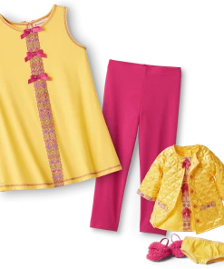 American Girl Sleepover Shop Julie's™ Pajamas For Girls And 18-inch Dolls