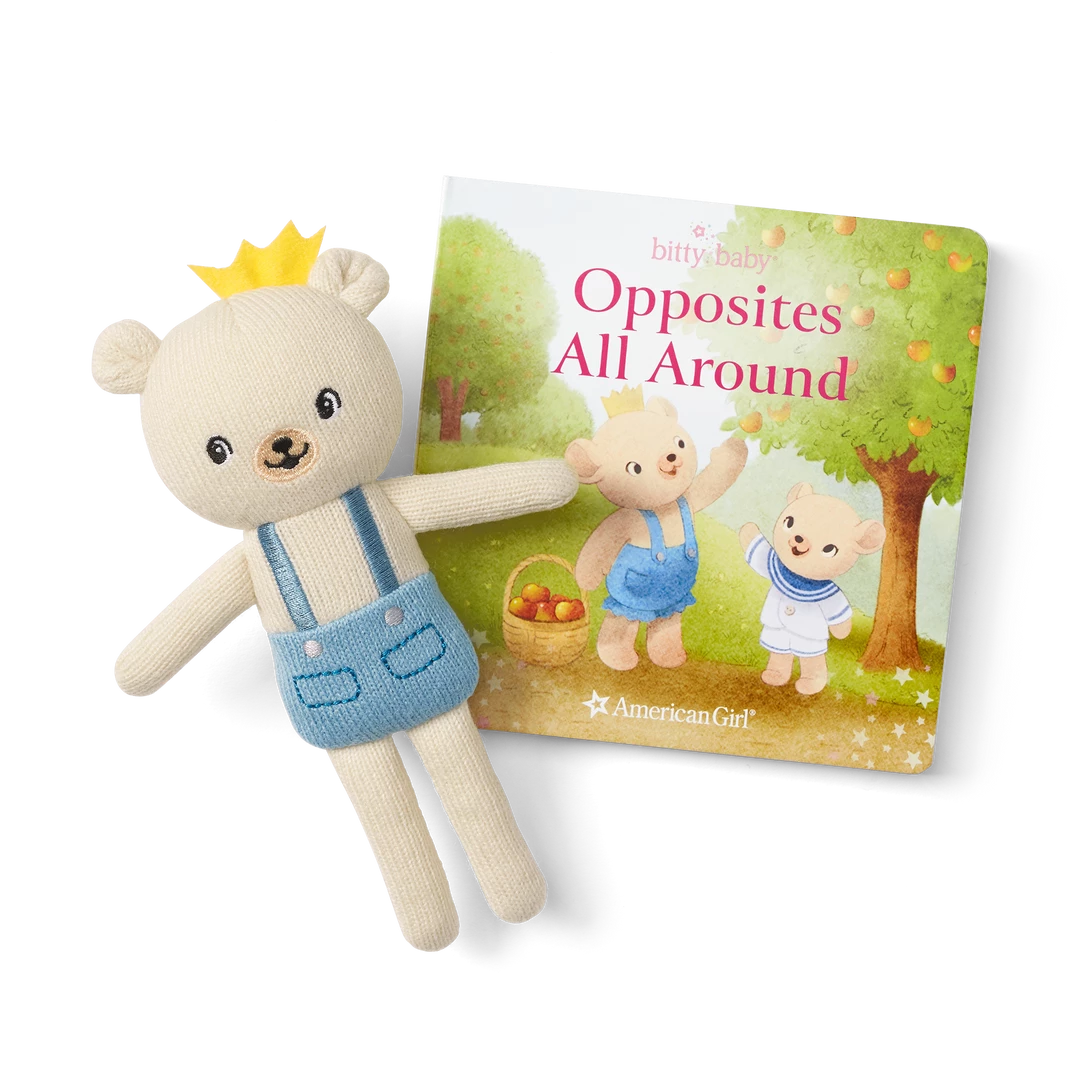 American Girl Bitty Baby® Doll #4 In Pretty Pink + Plush Friends & Board Books Ages 18m+ 7 American Girl Bitty Baby® Doll #4 In Pretty Pink + Plush Friends & Board Books Ages 18m+