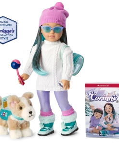 American Girl Corinne Tan™ Doll, Book, Accessories & Dog Best Sellers
