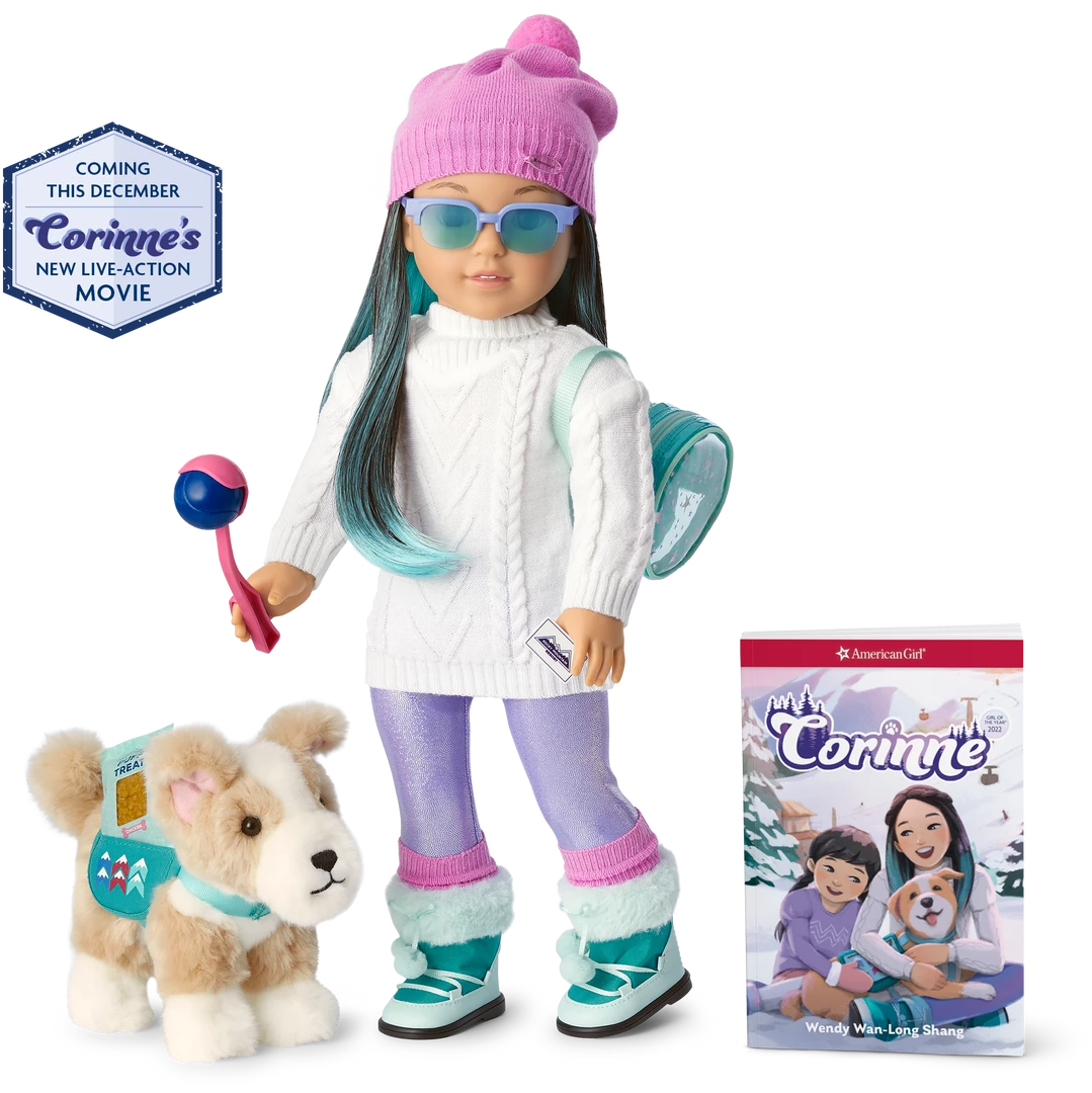 American Girl Corinne Tan™ Doll, Book, Accessories & Dog Best Sellers 3 American Girl Corinne Tan™ Doll, Book, Accessories & Dog Best Sellers