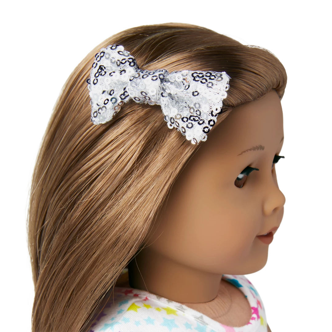 American Girl Hairbows For Girls & Dolls Ages 8+ 4 American Girl Hairbows For Girls & Dolls Ages 8+