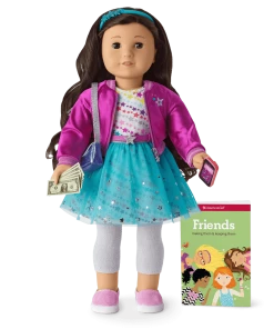 American Girl Ages 6+ Truly Me™ Doll #84 + Sparkle & Shine Accessories