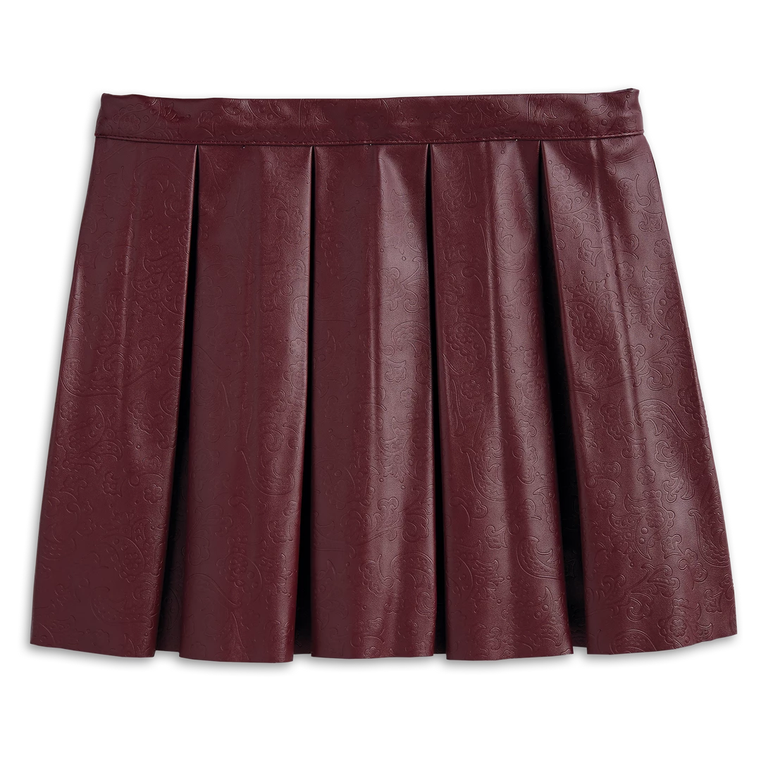 American Girl Embossed Paisley Skirt For Girls Ages 8+ 3 American Girl Embossed Paisley Skirt For Girls Ages 8+