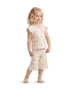 American Girl Beautiful Blooms Pajamas For Little Girls