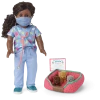 American Girl Ages 6+ Checkup Outfit & Puppies Set