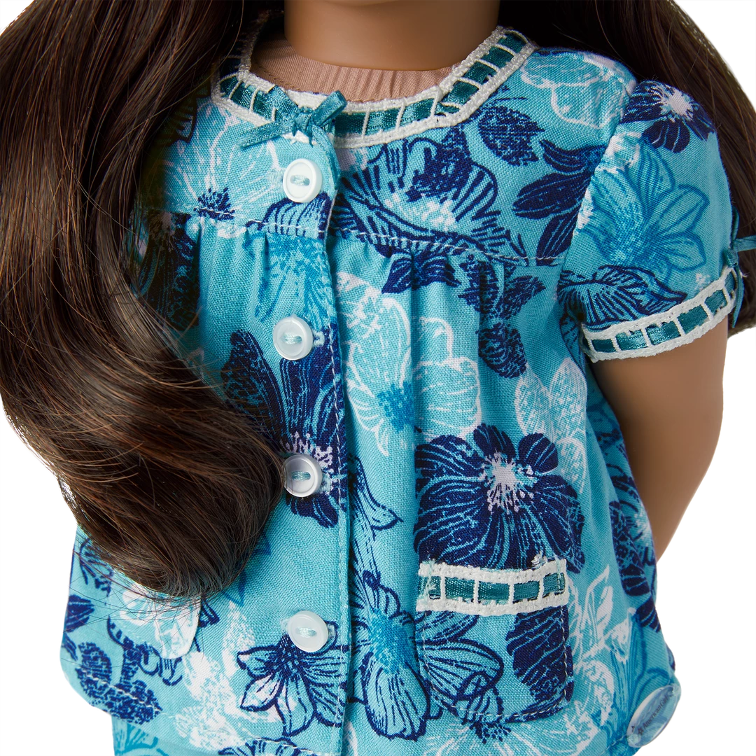 American Girl Ages 8+ Nanea’s™ Floral Pajamas For 18-inch Dolls 7 American Girl Ages 8+ Nanea’s™ Floral Pajamas For 18-inch Dolls