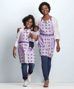 American Girl Star Baker Apron For Girls, 18-inch Dolls & Adults Ages 6+