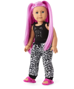American Girl Ages 6+ Meow Wow Joggers Outfit Bundle For 18-inch Dolls