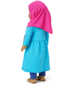 American Girl Eid Al-Fitr Celebration Outfit For 18-inch Dolls