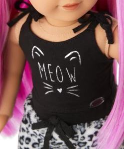 American Girl Meow Wow Tank & Crop Top For 18-inch Dolls Ages 6+ 15 American Girl Meow Wow Tank & Crop Top For 18-inch Dolls Ages 6+