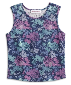 American Girl Print Tank Top For Girls
