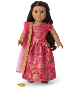 American Girl Diwali Celebration Outfit For 18-inch Dolls