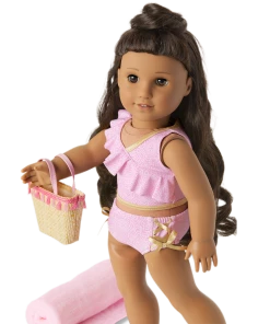 American Girl Rosy Resort Swimsuit For 18-inch Dolls