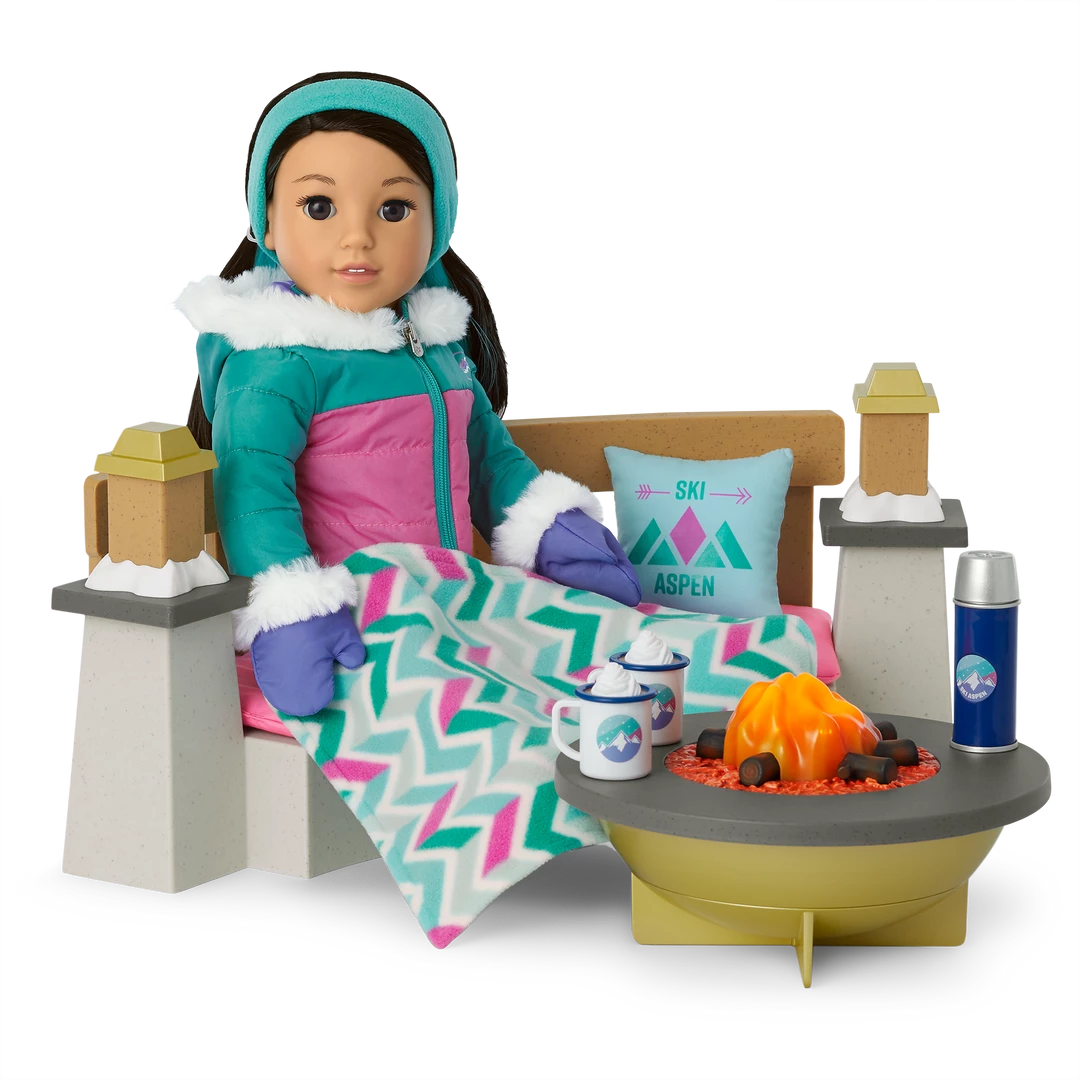 American Girl Girl Of The Year™ 2022 Corinne’s™ Ski Lodge Fire Pit 7 American Girl Girl Of The Year™ 2022 Corinne’s™ Ski Lodge Fire Pit