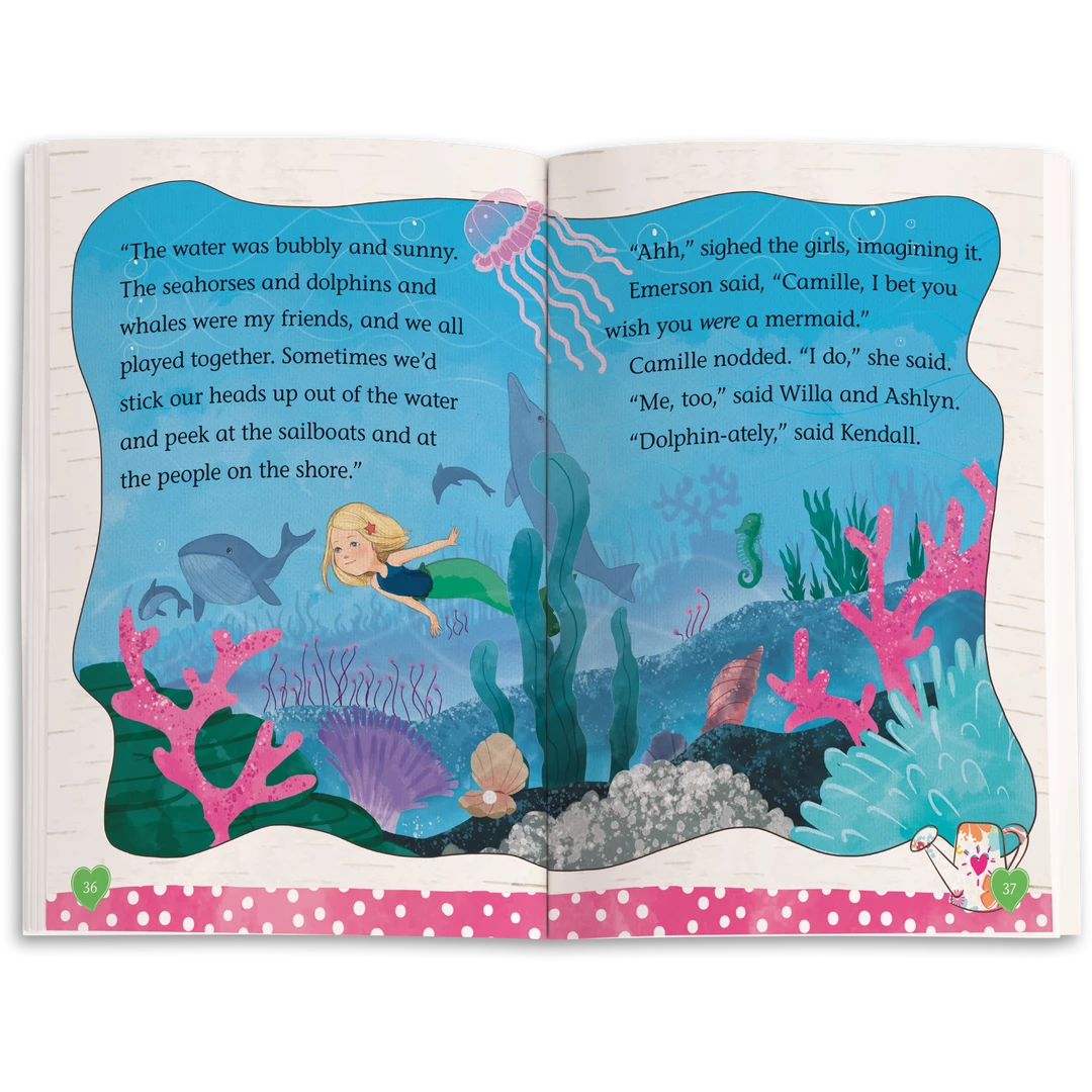 American Girl Camille's Mermaid Tale Ages 4+ 5 American Girl Camille's Mermaid Tale Ages 4+