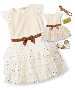 American Girl Ages 6+ All That Glitters™ Dress For Girls & 18-inch Dolls