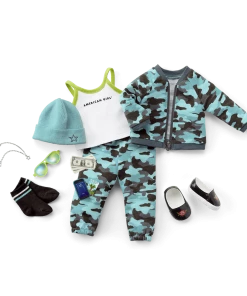 American Girl Truly Me™ Doll #89 In Cool Camo + Chic & Stylish Accessories