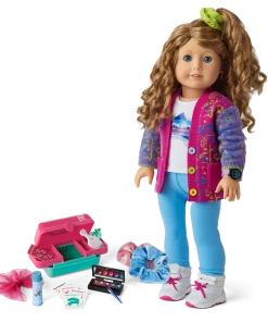 American Girl Ages 8+ Courtney's™ Cardigan & Leggings Outfit For 18-inch Dolls