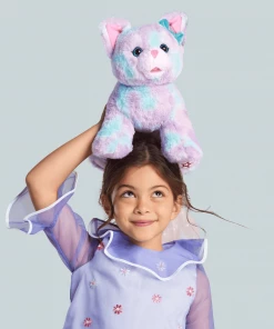 American Girl Purrpley Pink Kitty Cat Plush For Girls Ages 6+
