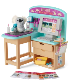 American Girl Kira™ Doll & Animal Exam Bundle Ages 8+