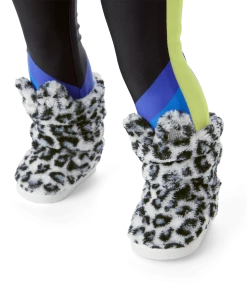 American Girl Ages 6+ Snow Leopard Booties For 18-inch Dolls