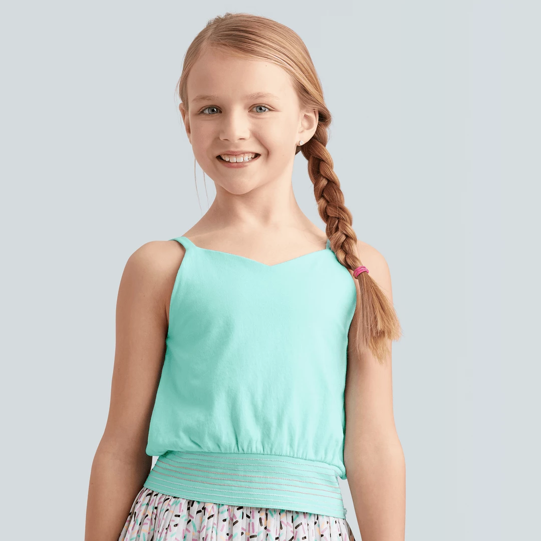American Girl Minty Sweet Tank Top For Girls 4 American Girl Minty Sweet Tank Top For Girls
