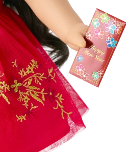 American Girl Lunar New Year's Celebration Outfit For 18-inch Dolls