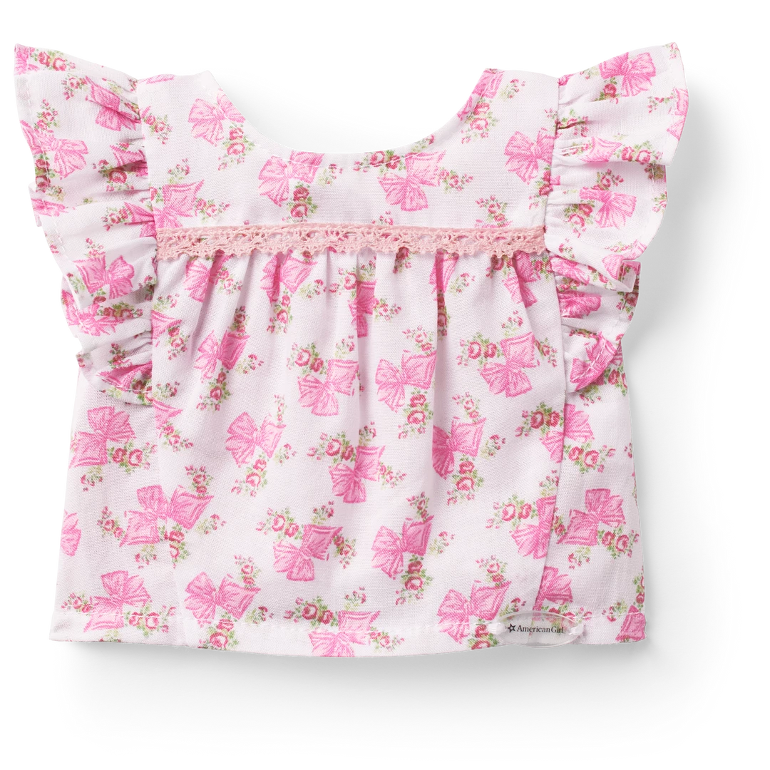 Ages 6+ American Girl® X LoveShackFancy Fancy Flutter Top Outfit Bundle For 18-inch Dolls 6 Ages 6+ American Girl® X LoveShackFancy Fancy Flutter Top Outfit Bundle For 18-inch Dolls
