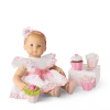 American Girl Ages 18m+ Happy Birthday® Outfit & Stackable Cupcakes For Bitty Baby® Dolls